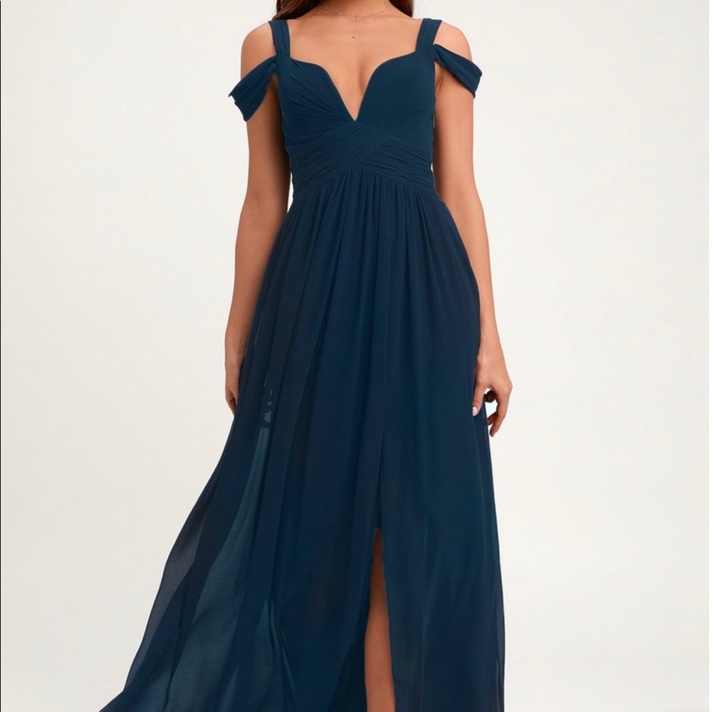 Lulus Formal/Prom Dress (Navy)
